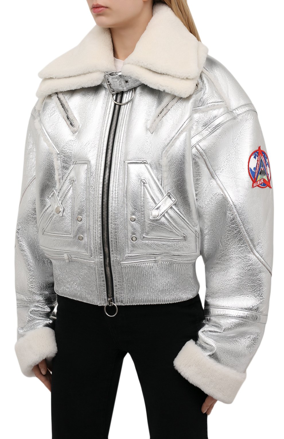 Дубленка из овчины BALMAIN, арт. WH0TF150/LA02, фото 3