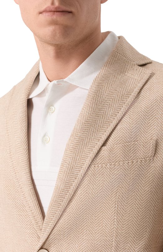 Хлопковый пиджак Circolo 1901 CN5245 Бежевый  CN5245 Фото 5