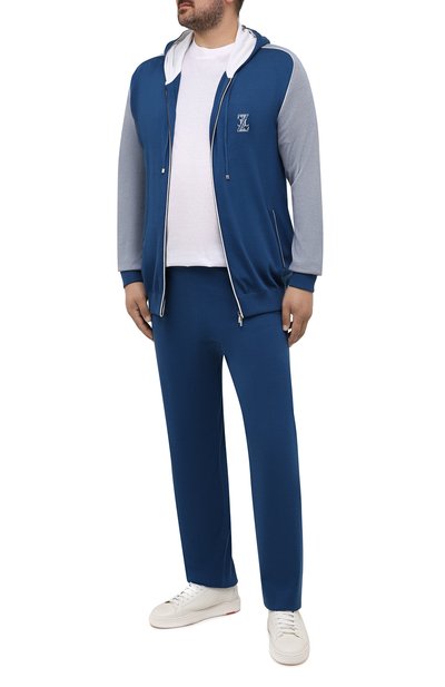 Спортивный костюм из хлопка и шелка ZILLI, арт. MBV-J0157-NEJ01/ML01, фото 1