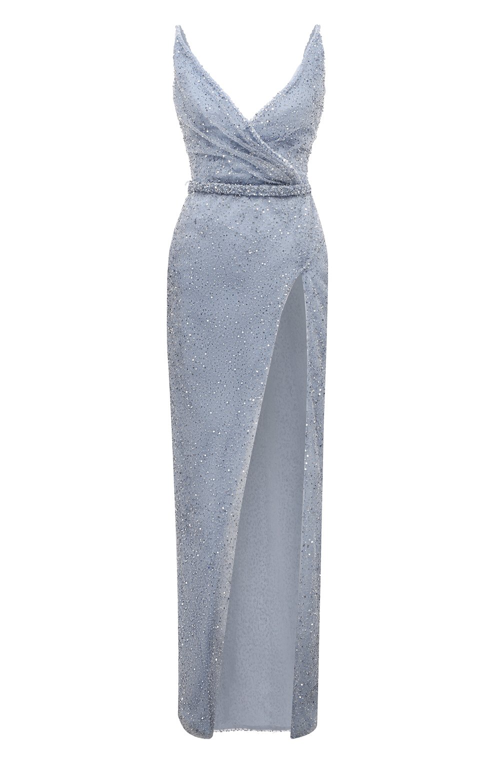 Платье с пайетками SPERANZA COUTURE голубого цвета по цене 370000 руб., арт. SC030, фото 1 Платье с пайетками SPERANZA COUTURE, арт. SC030, фото 1