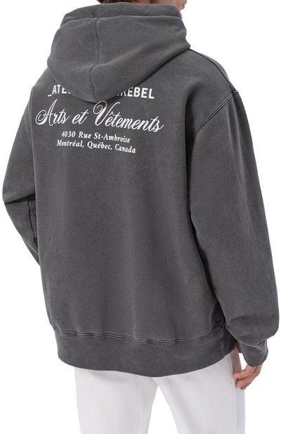 Хлопковое худи DOMREBEL, арт. M ARTS VETEMENTS/PULL0VER H00DIE, фото 4