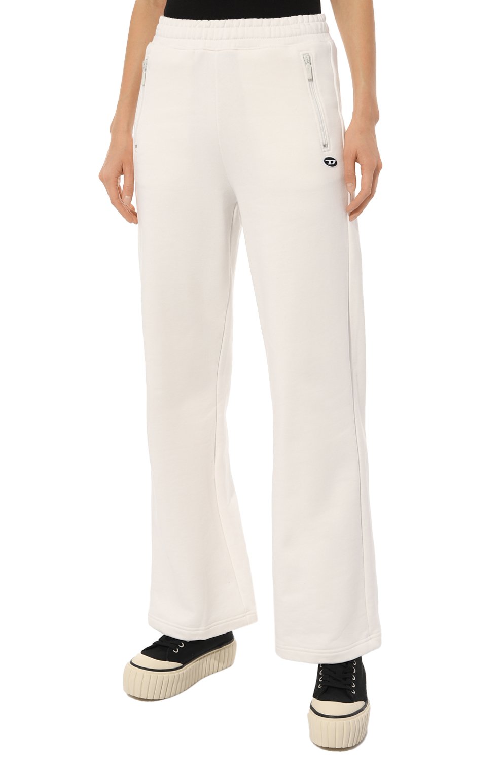 Хлопковые брюки DIESEL, арт. A08122/0BKAF, фото 3