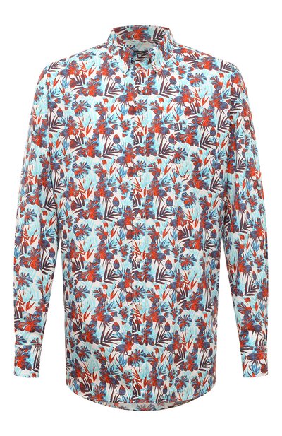 Хлопковая рубашка PAUL&SHARK, арт. 23413038/C00, фото 1