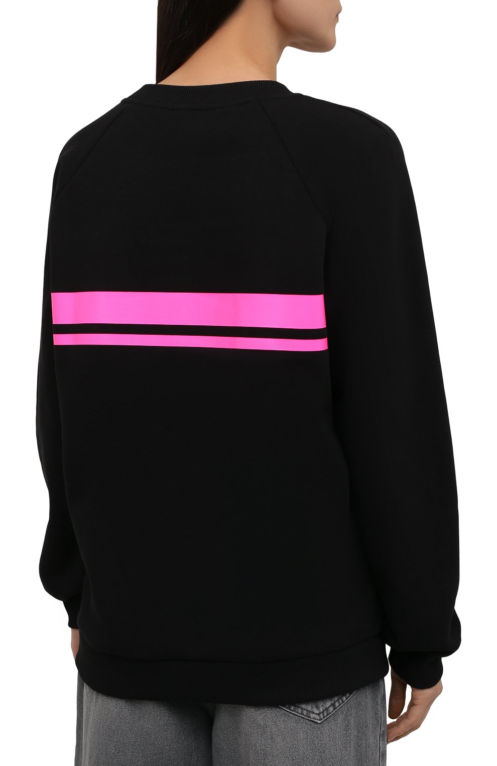 Хлопковый свитшот balmain x rossignol BALMAIN, арт. WF2JQ000/B099, фото 4