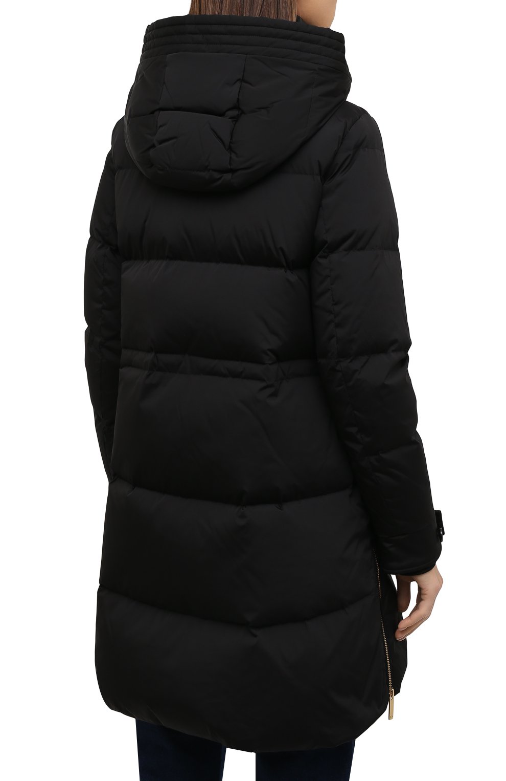 Пуховик WOOLRICH черного цвета по цене 77150 руб., арт. CFWW0U0514FR/UT1148, фото 4 Пуховик WOOLRICH, арт. CFWW0U0514FR/UT1148, фото 4