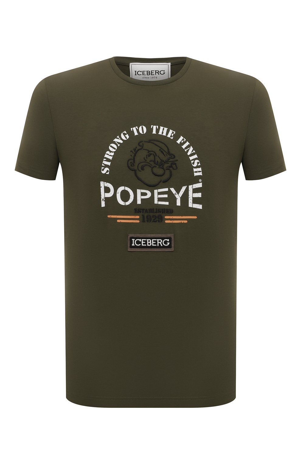 Хлопковая футболка ICEBERG, арт. 22I I1P0/F018/6318, фото 1