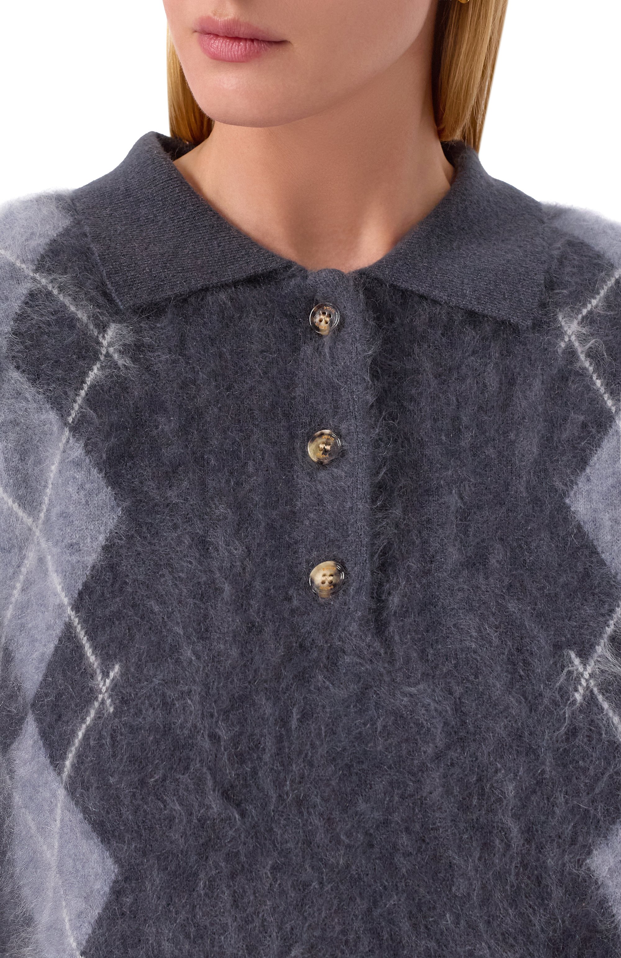 Кашемировое поло ARCH4, арт. KNJP25328, фото 5