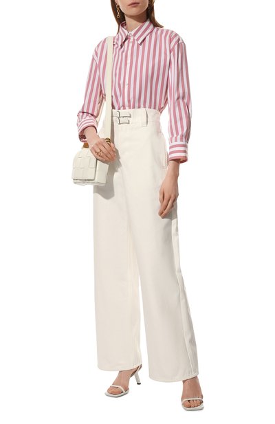 Хлопковая рубашка JIL SANDER, арт. JSPU600405-WU246010, фото 2