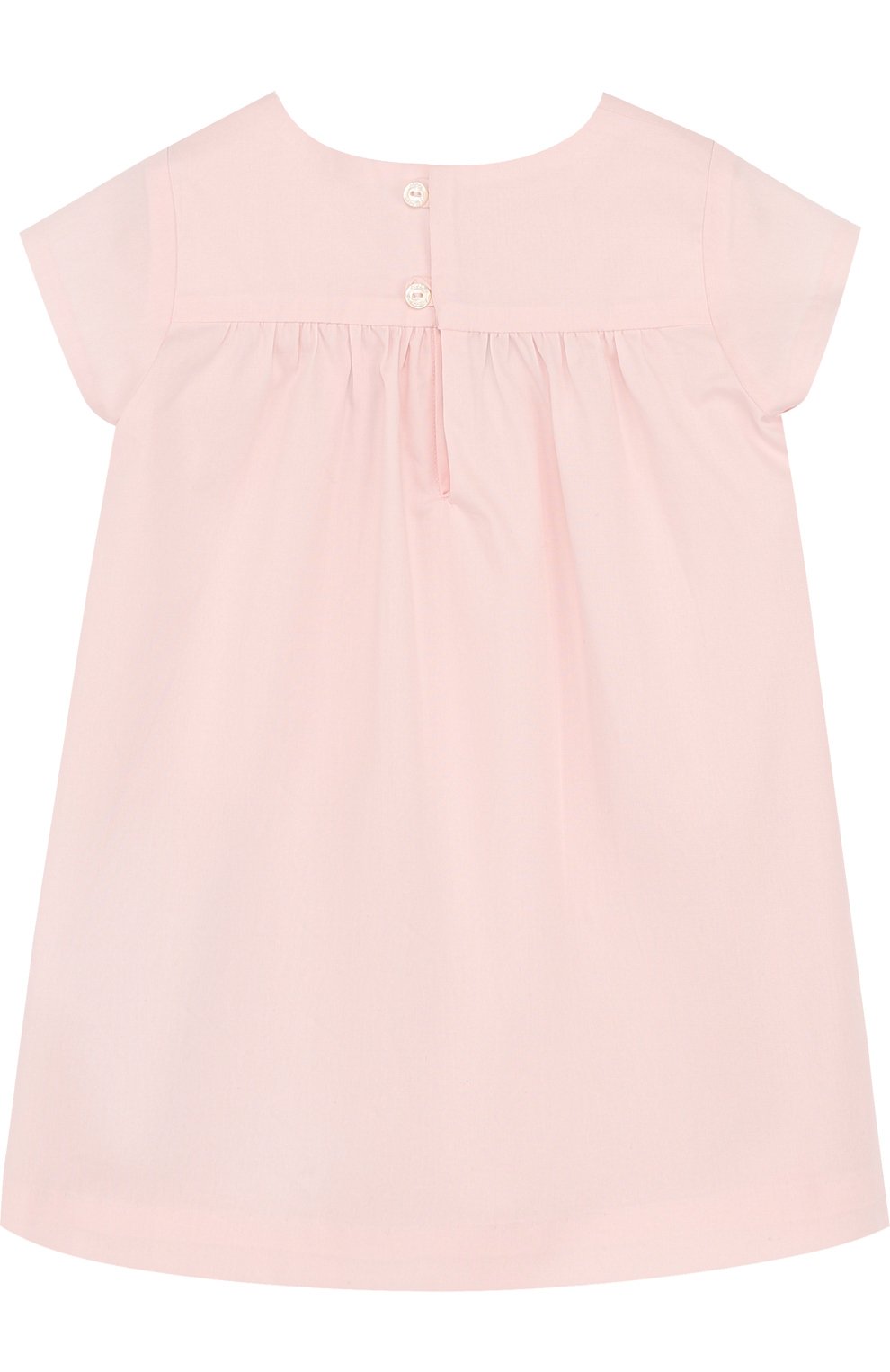 Хлопковое мини-платье свободного кроя с оборкой GUCCI, арт. 503767/XB365, фото 2