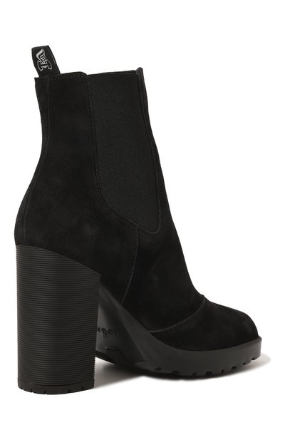 Замшевые ботильоны HOGAN, арт. HXW6230EL30BYE, фото 5