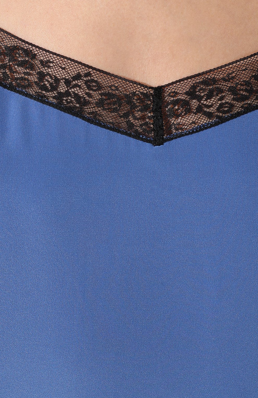 Шелковый топ ZADIG AND VOLTAIRE голубого цвета по цене 11100 руб., арт. SHCP0703F, фото 5 Шелковый топ ZADIG AND VOLTAIRE, арт. SHCP0703F, фото 5