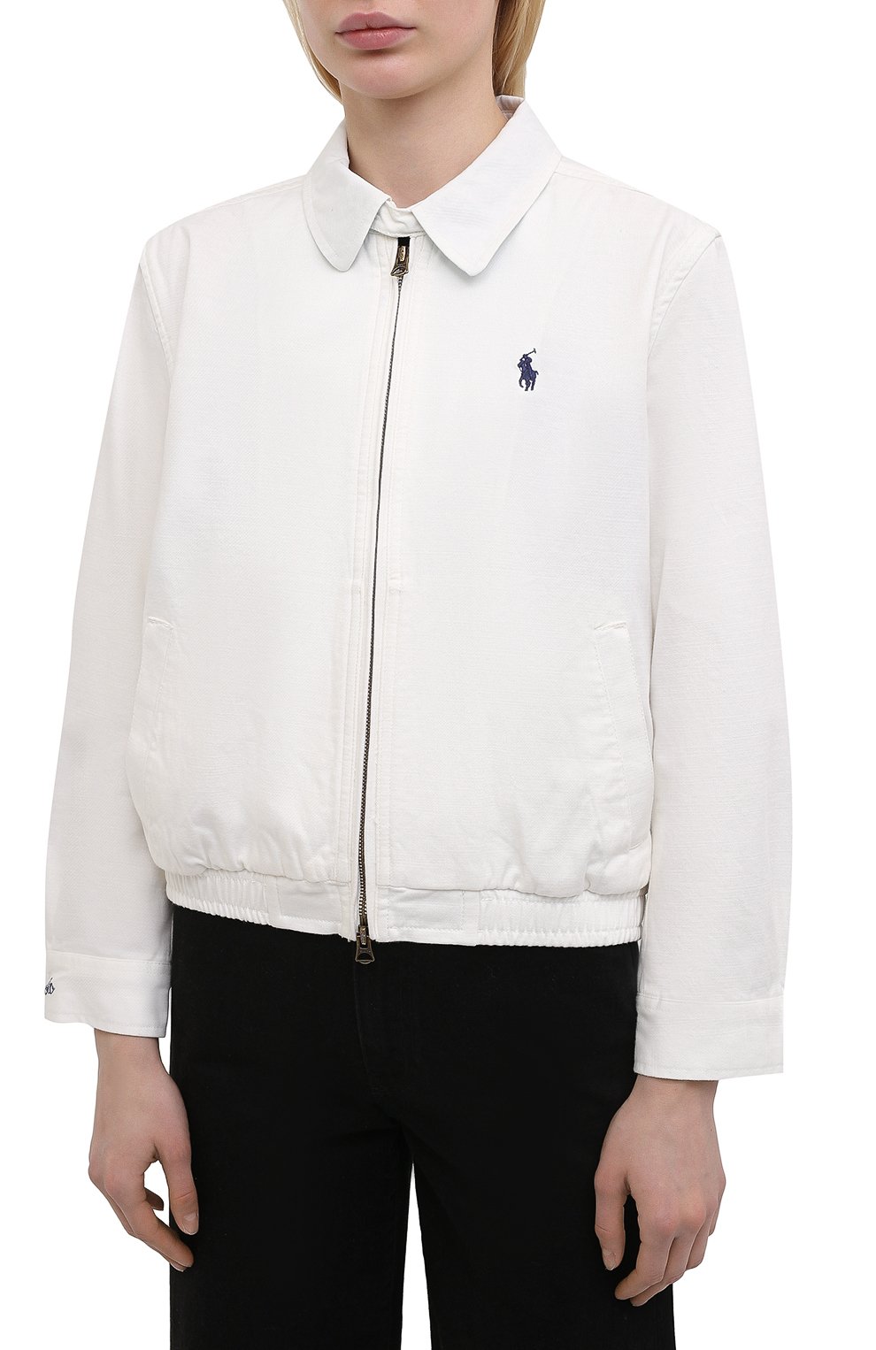 Джинсовая куртка POLO RALPH LAUREN белого цвета по цене 29950 руб., арт. 211797215, фото 3 Джинсовая куртка POLO RALPH LAUREN, арт. 211797215, фото 3