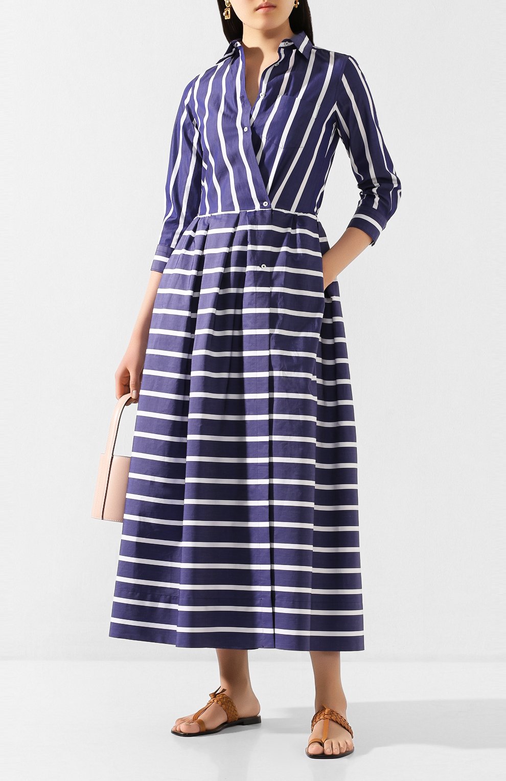 Хлопковое платье SARA ROKA, арт. ELENAT96/14-SS20, фото 2