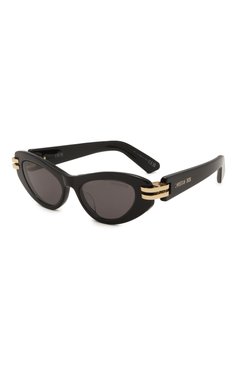 Женские солнцезащитные очки DIOR EYEWEAR черного цвета, арт. CDI0R B1U 10A0 | Фото 1 (Региональные ограничения белый список (Axapta Mercury): Не проставлено; Нос: Не проставлено; Тип очков: С/з; Материал: Пластик; Оптика Гендер: оптика-женское; Очки форма: Cat-eye)