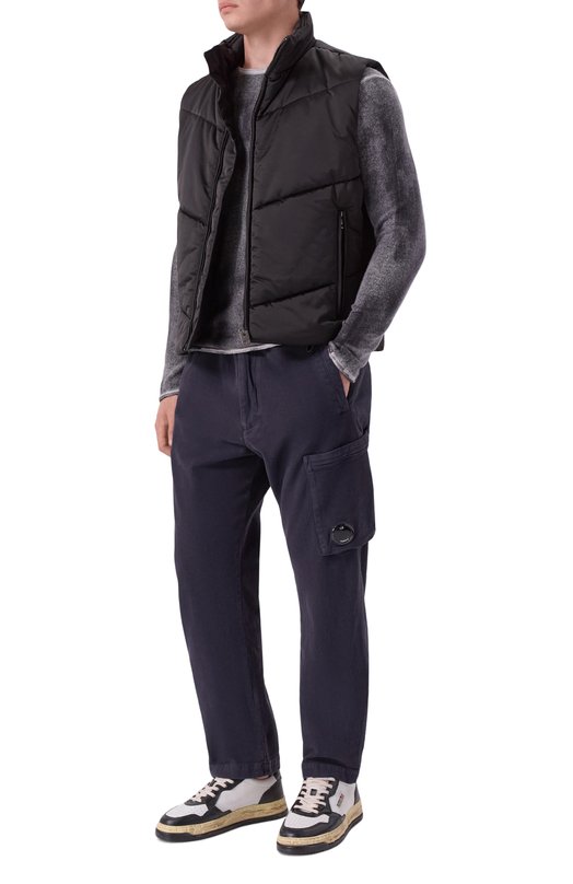 Хлопковые брюки C.P. Company 19CMPA279A110482G Синий  19CMPA279A110482G Фото 2