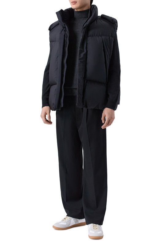 Шерстяная водолазка Maison Margiela S67HL0012/M13177 Серый  S67HL0012/M13177 Фото 2