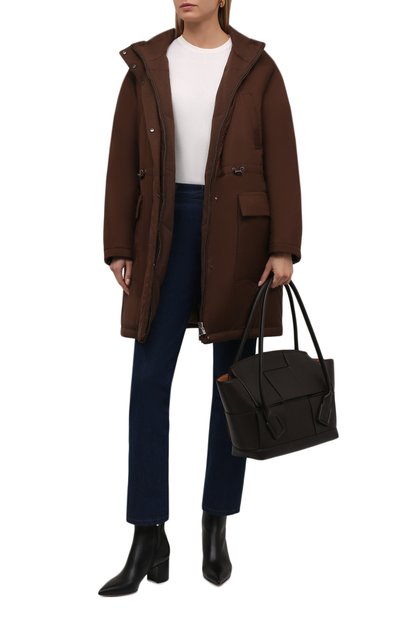 Пуховая парка LORO PIANA коричневого цвета по цене 437000 руб., арт. FAL8881, фото 2 Пуховая парка LORO PIANA, арт. FAL8881, фото 2