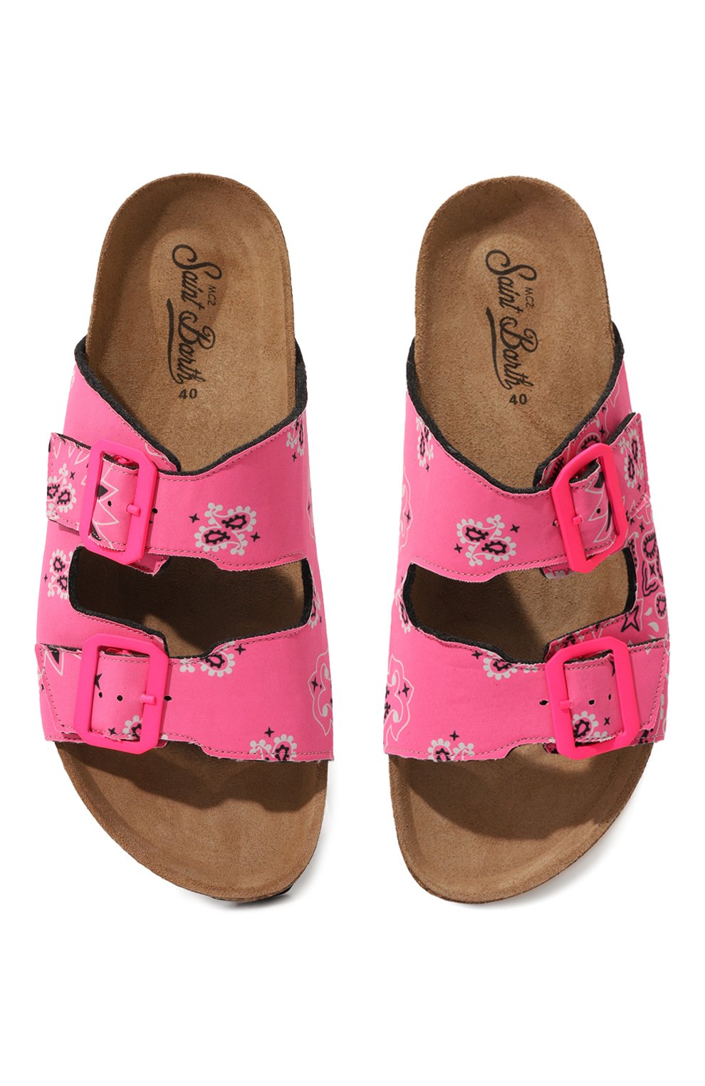 Текстильные шлепанцы MC2 SAINT BARTH, арт. STBW/SANDAL W N/00296D, фото 6