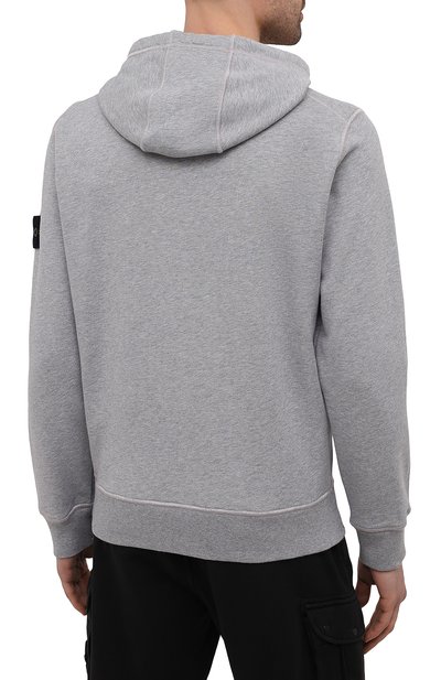 Хлопковое худи STONE ISLAND, арт. 741564151, фото 4