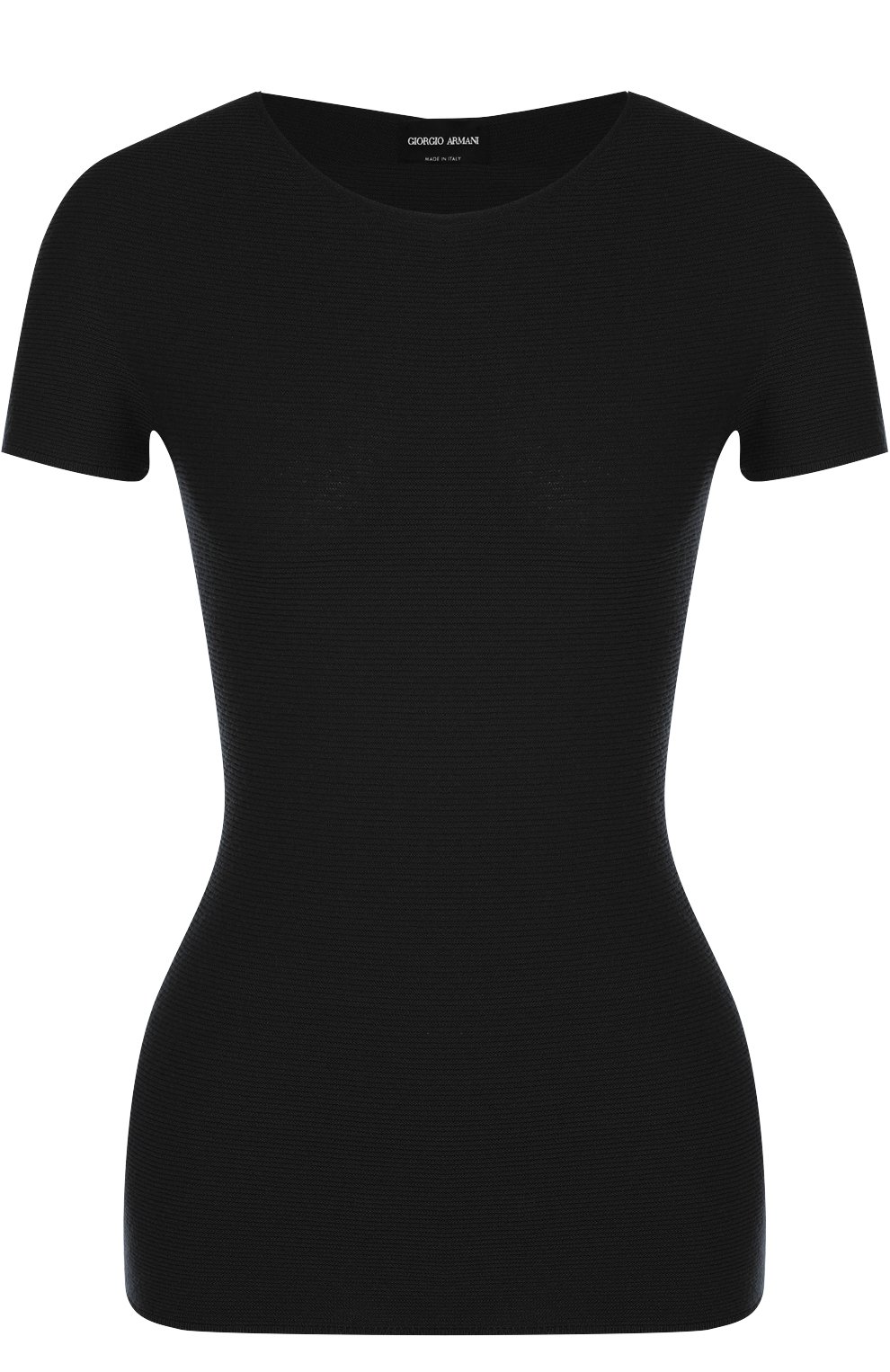 Топ GIORGIO ARMANI темно-синего цвета по цене 54200 руб., арт. 3YAM32/AM05Z, фото 1 Топ GIORGIO ARMANI, арт. 3YAM32/AM05Z, фото 1