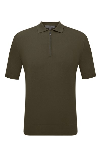 Мужская хлопковое поло CANALI, арт. C0454/MK00145