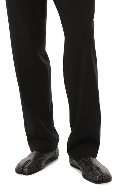 Кожаные слиперы tabi MAISON MARGIELA, арт. S57WR0051/P5342, фото 3