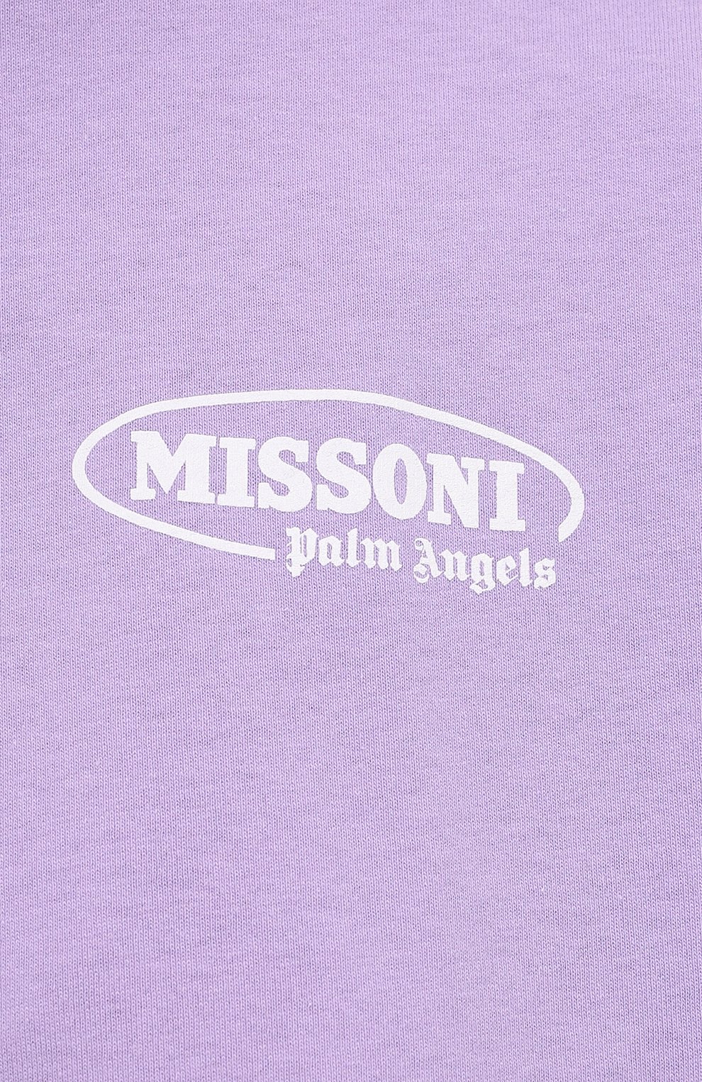 Хлопковая футболка palm angels x missoni PALM ANGELS, арт. PWAA040F21JER0023601, фото 5