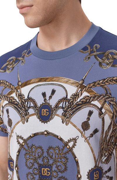 Хлопковая футболка DOLCE & GABBANA, арт. G8RN8T/II7J9, фото 5