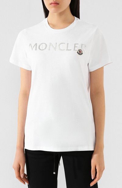 Хлопковая футболка MONCLER, арт. F1-093-8C715-10-V8094, фото 3
