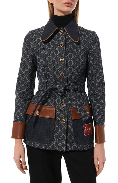 Джинсовый жакет GUCCI, арт. 652658 XDBIP, фото 3