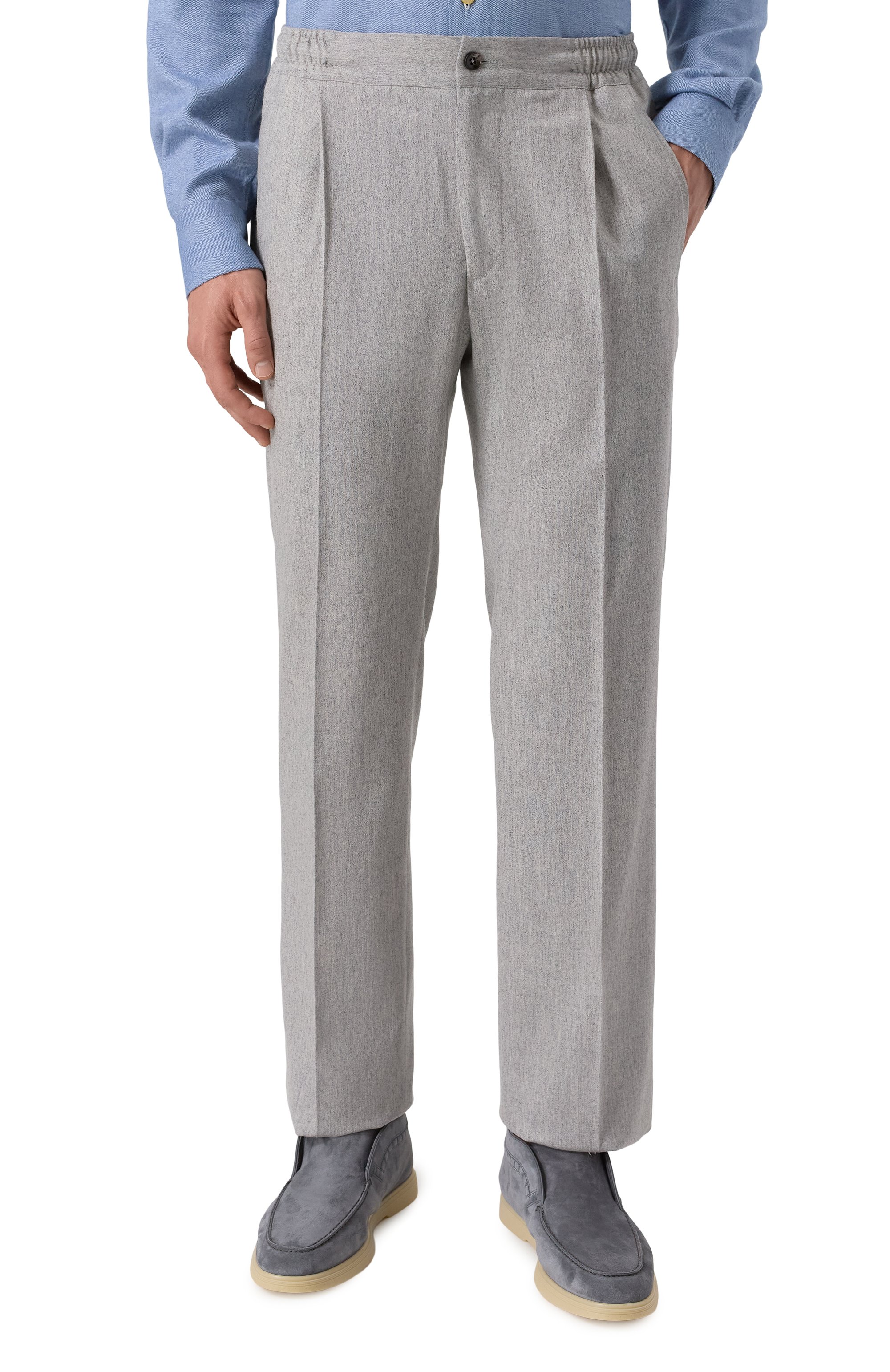 Шерстяные брюки KITON, арт. UPN01K0124G01, фото 3