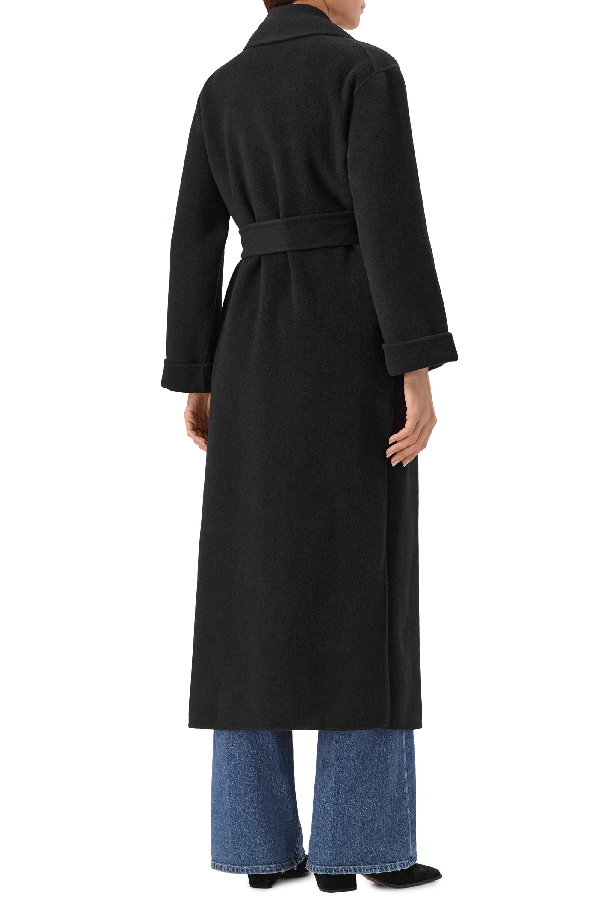 Пальто из шерсти и шелка ERIKA CAVALLINI, арт. P5WW03, фото 4