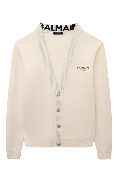 Кардиган из шерсти и кашемира BALMAIN, арт. BV9Q10
