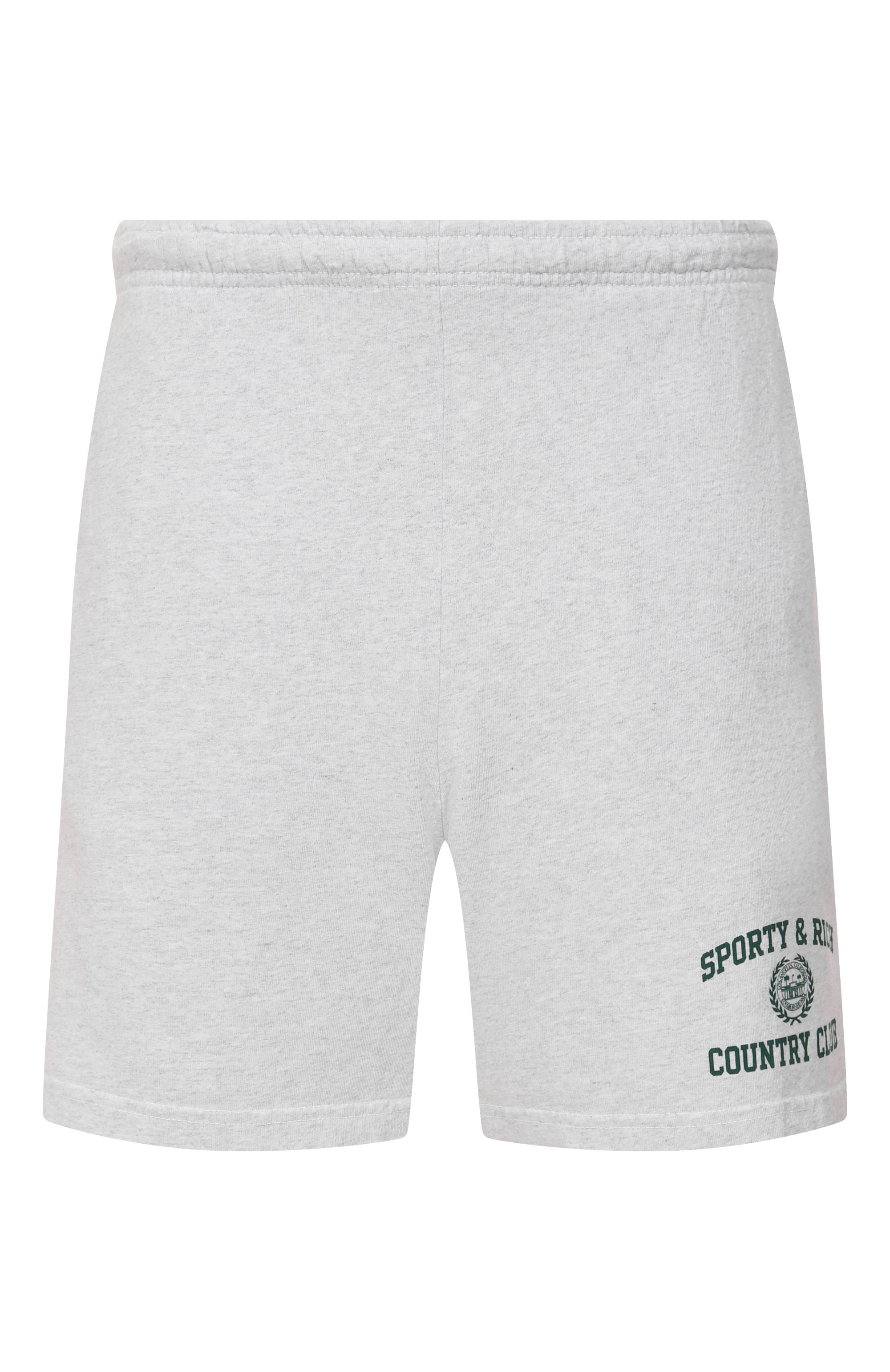 Хлопковые шорты SPORTY AND RICH, арт. SH039606218GY03, фото 1