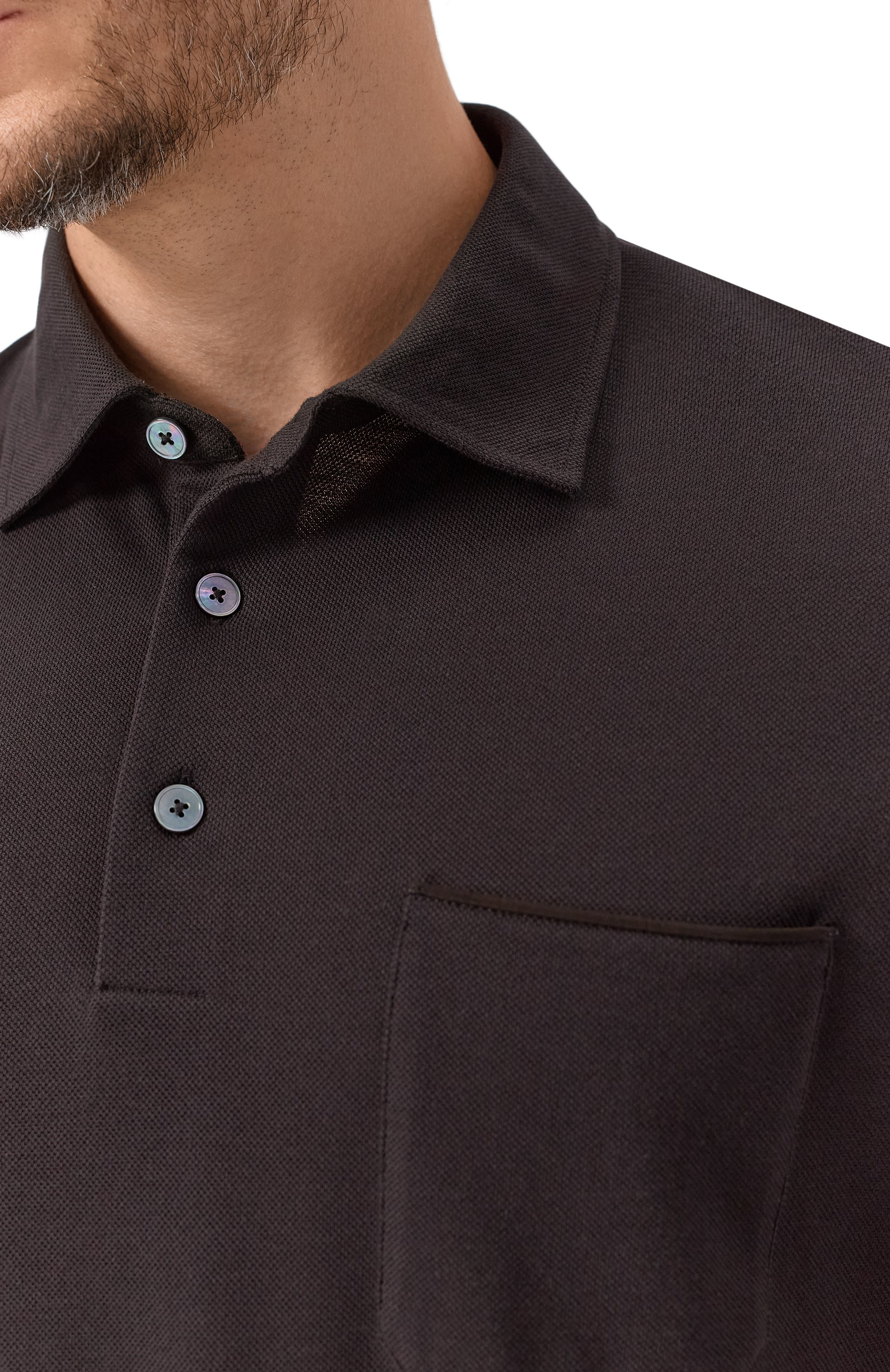 Хлопковое поло ZEGNA, арт. F752/UF392A9, фото 5