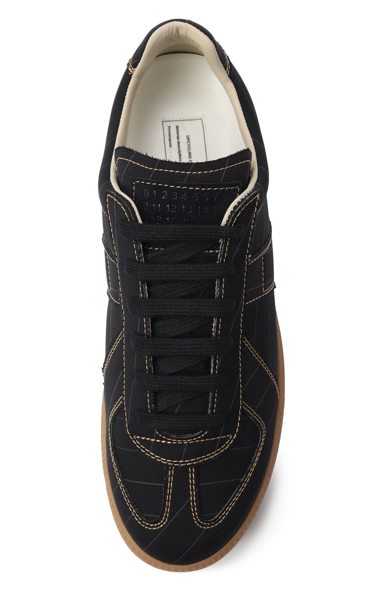 Текстильные кеды replica MAISON MARGIELA, арт. S97WS0077/P6855, фото 4