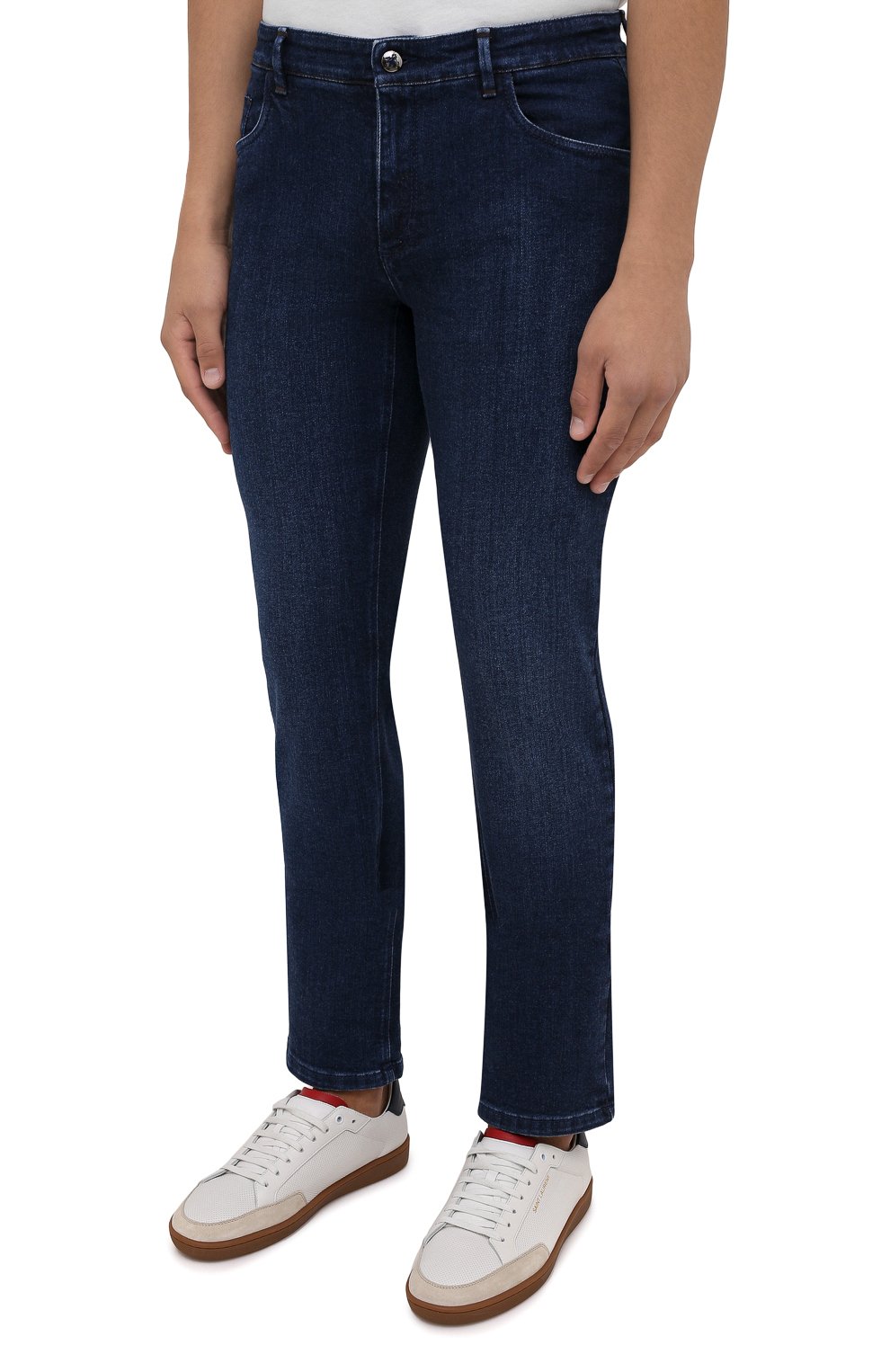 Джинсы ZILLI синего цвета по цене 113000 руб., арт. MCW-00090-JAC01/R001, фото 3 Джинсы ZILLI, арт. MCW-00090-JAC01/R001, фото 3