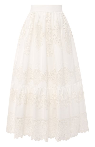 Женская хлопковая юбка DOLCE & GABBANA, арт. F4BHYZ/FGMFH