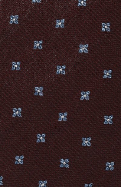 Галстук из хлопка и шелка LUIGI BORRELLI, арт. CR515092, фото 4