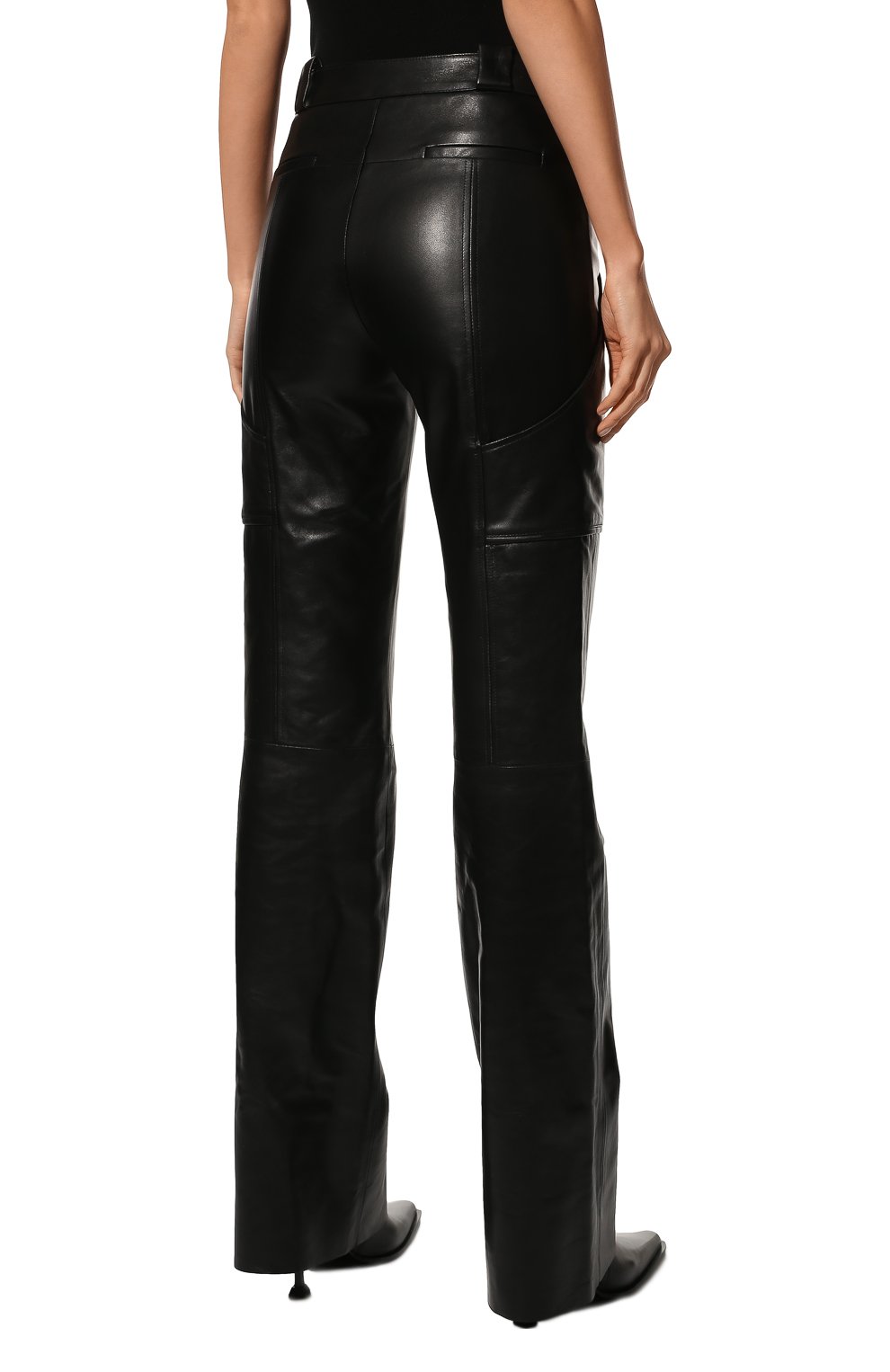 Кожаные брюки DROME, арт. DPD7136P/D1098P, фото 4