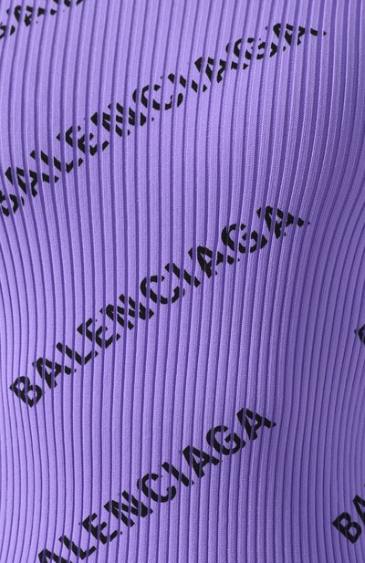 Пуловер с логотипом бренда BALENCIAGA сиреневого цвета по цене 99500 руб., арт. 555321/T6140, фото 5 Пуловер с логотипом бренда BALENCIAGA, арт. 555321/T6140, фото 5