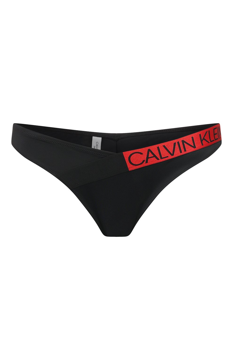 Плавки-бикини CALVIN KLEIN черного цвета по цене 4550 руб., арт. KW0KW00856, фото 1 Плавки-бикини CALVIN KLEIN, арт. KW0KW00856, фото 1