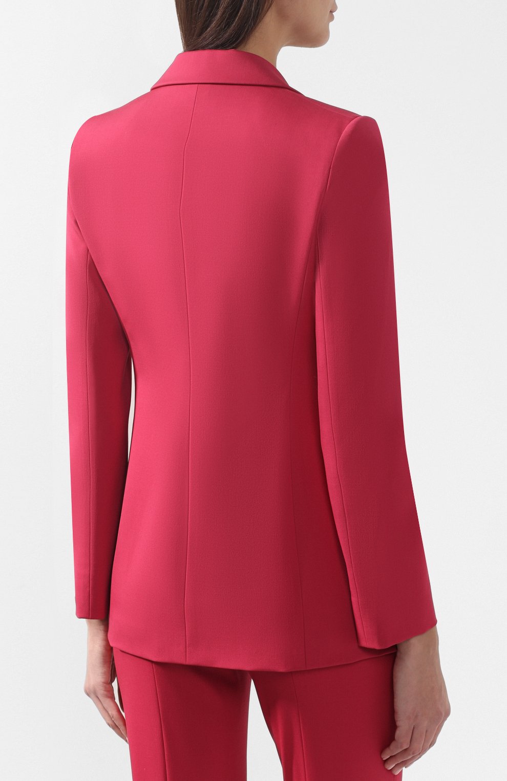 Шерстяной жакет EMILIO PUCCI малинового цвета по цене 129500 руб., арт. 9ERB25/9E605, фото 4 Шерстяной жакет EMILIO PUCCI, арт. 9ERB25/9E605, фото 4