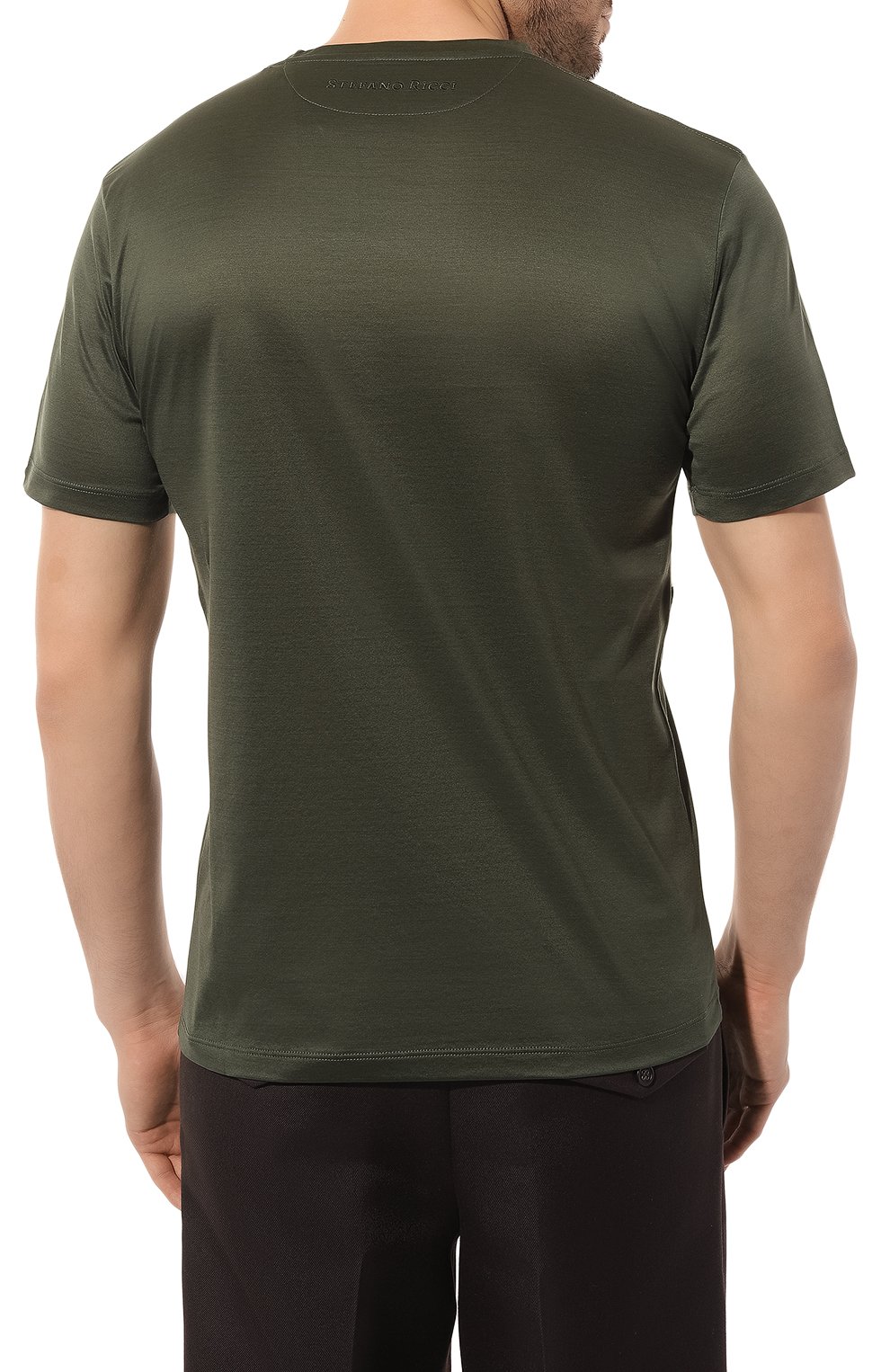 Хлопковая футболка STEFANO RICCI, арт. MNH3202400/TE0001, фото 4