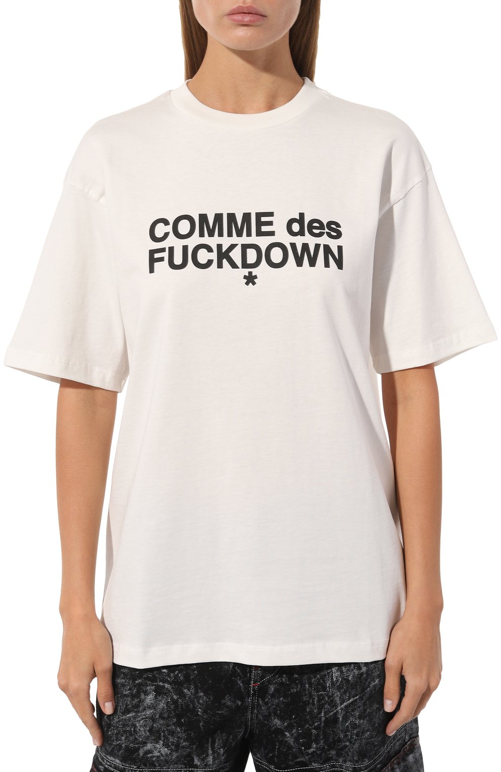 Хлопковая футболка COMME DES FUCKDOWN, арт. CDFD3171, фото 3