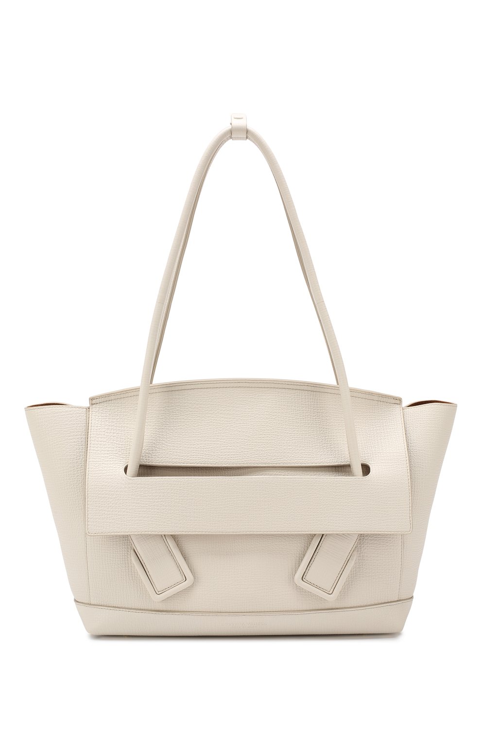 Сумка arco medium BOTTEGA VENETA белого цвета по цене 246000 руб., арт. 575941/VMA01, фото 1 Сумка arco medium BOTTEGA VENETA, арт. 575941/VMA01, фото 1