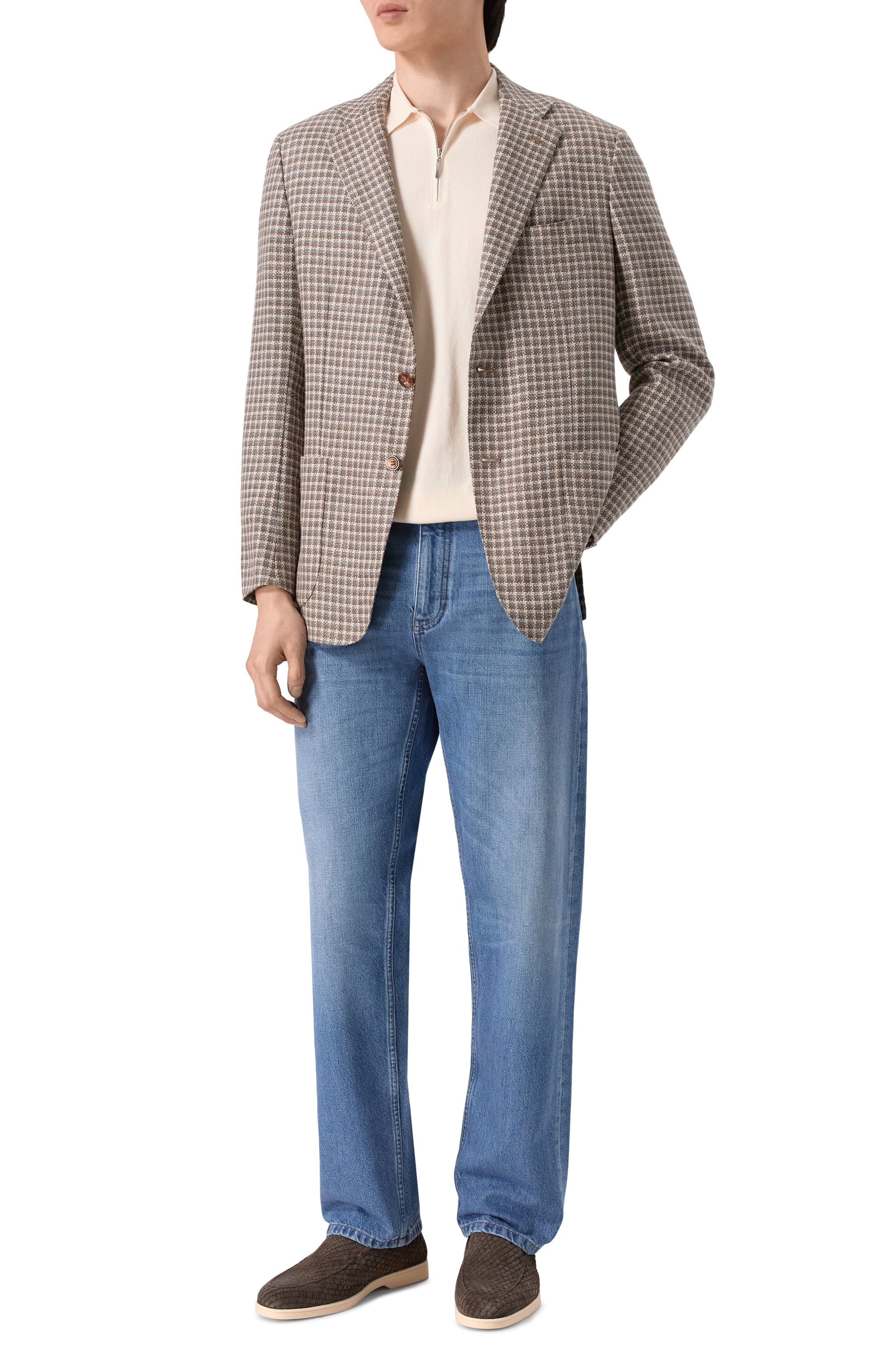 Замшевые лоферы DOUCAL'S, арт. DU3416NWMAUY261G, фото 2