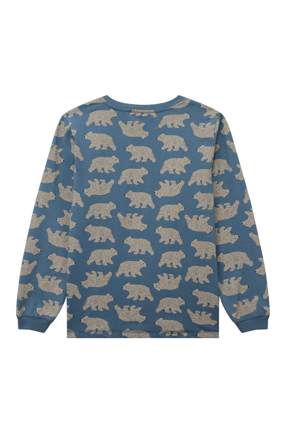 Хлопковая пижама SANETTA синего цвета по цене 6630 руб., арт. 233376, фото 3 Хлопковая пижама SANETTA, арт. 233376, фото 3