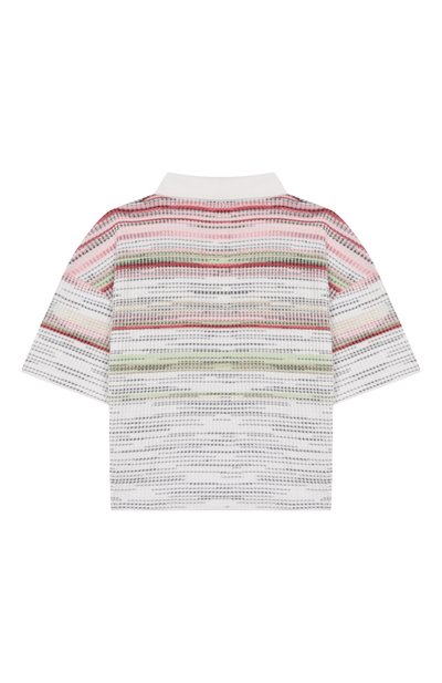 Поло из хлопка и вискозы MISSONI, арт. MY9A31/X0264_001