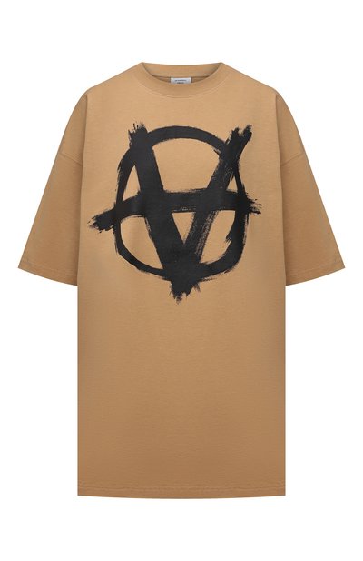 Женская хлопковая футболка VETEMENTS, арт. UE52TR290A 1602/W